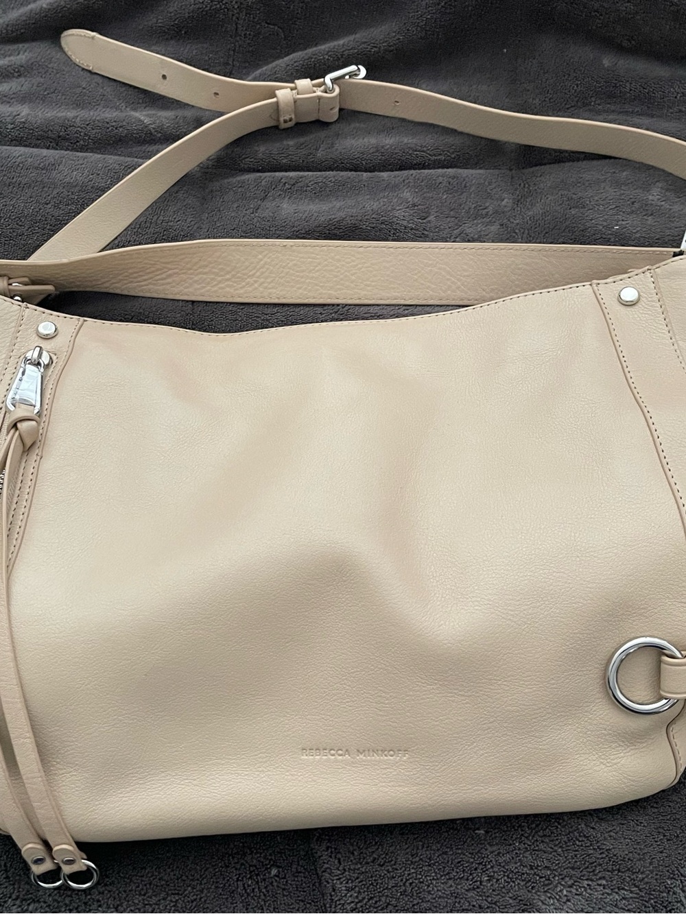 Brand New Rebecca Minkoff M.A.B Hobo, Sand Dune